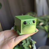 Adorable Ugly-Cute Frog Resin Figurine – 2-Pack Set for Desk, Home & Office Decor
