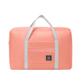 Pink Foldable Travel Duffel Bag – Lightweight, Waterproof Oxford Fabric Storage Bag for Short Trips, Moving(5-Piece Set)