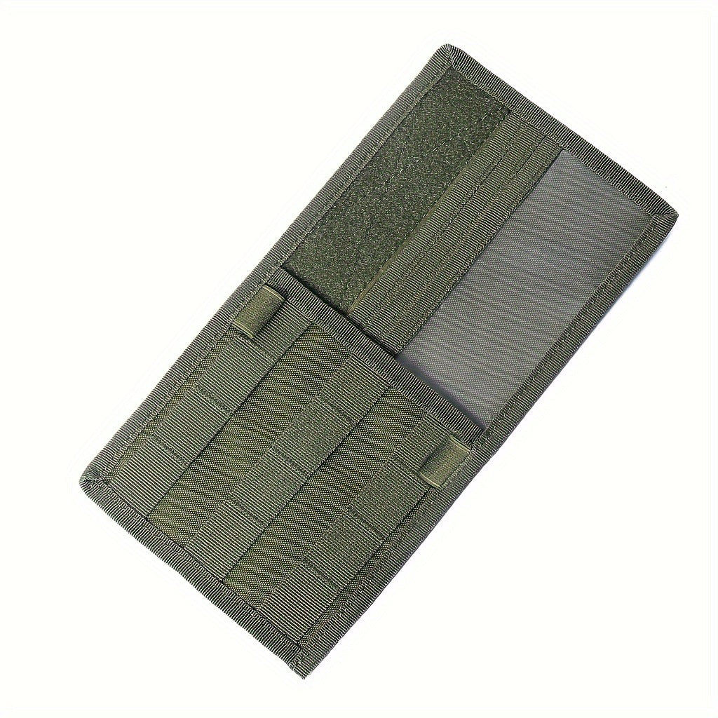 2 Pcs Green Car Sun Visor Organizer – Multi-Purpose Tactical Storage Bag for Tools, Cards & Gear