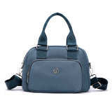 Blue Large Capacity Single Shoulder Bag – Waterproof Nylon Tote with Adjustable Strap, Multi-Functional Design for Everyday Use