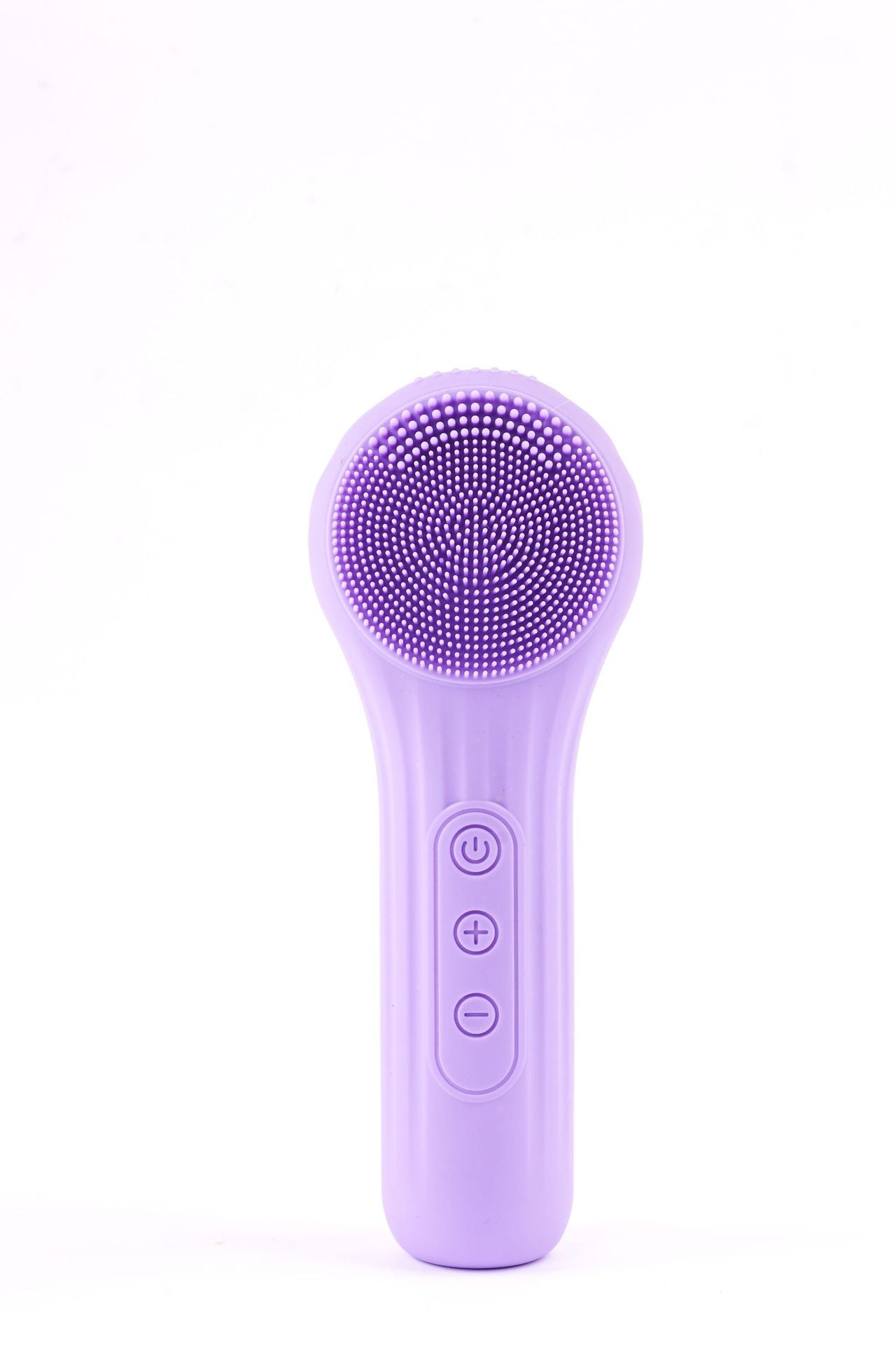 Purple Multi-Functional Silicone Facial Cleansing Brush – Ultrasonic & Heat Infusion Beauty Device