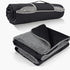 Black and Grey 3-Layer Waterproof Outdoor Blanket – Portable, All-Weather Picnic & Camping Mat with Storage Pocket