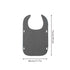 Grey Anti-Stain Feeding Apron with Pocket – Adjustable Care Bib for Elderly & Disabled Adults (2-Pack)