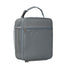 Grey Portable Insulated Lunch Bag - Large Capacity Thermal Cooler Tote with Shoulder Strap for Work, School, and Picnic