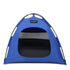 Small Size Pet Tent for Cats & Dogs(Blue) - Portable Comfort Shelter with Soft Cushion