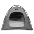 Small Size Pet Tent for Cats & Dogs(Grey) - Portable Comfort Shelter with Soft Cushion