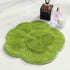 2-PCS Green cat PAWS Non-Slip TPE Shower Mat with Foot Scrubber and Suction Cups Large Massage Bath Mat for Bathroom 30cm x 30cm