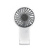 White 2 Pack Mini Portable Handheld Fan Foldable Desktop Personal Fan USB Rechargeable Pocket Fan with 3 Speeds for Travel Office and Outdoor