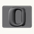 Black Portable Fascia Massage Ring Vibration Massager with Heat and LED Display for Muscle Relaxation and Body Shaping