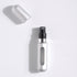 5-Pcs Silver 5ml Refillable Perfume Atomizer Portable Bottom Fill Travel Spray Bottle for Fragrance and Aftershave Australian Travel Essential