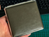 Genuine Leather Cigarette Case Holder 20 Stick Capacity Retro Vintage Style Stainless Steel Frame Pocket Box Mens Gift Dark Green