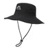 Wide Brim Sun Hat Waterproof UV Protection Boonie Bucket Cap Mesh Breathable for Fishing Hiking Camping Outdoor Black