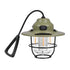 Retro LED Camping Lantern Rechargeable Pinecone Light Dimmable 4 Modes IPX4 Waterproof Hanging Tent Lamp for Outdoor Hiking Fishing Green