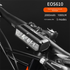 EOS610 1000 Lumen Anti-Glare Bike Light with Single Bracket Mount - USB Rechargeable LED Headlight 2000mAh - Waterproof Aluminium Horizontal Front Lamp for MTB & Road