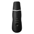 Ultrasonic Skin Scrubber Facial Spatula Blackhead Remover & Pore Cleaner with Ion EMS Lifting Mode Rechargeable Beauty Tool Black