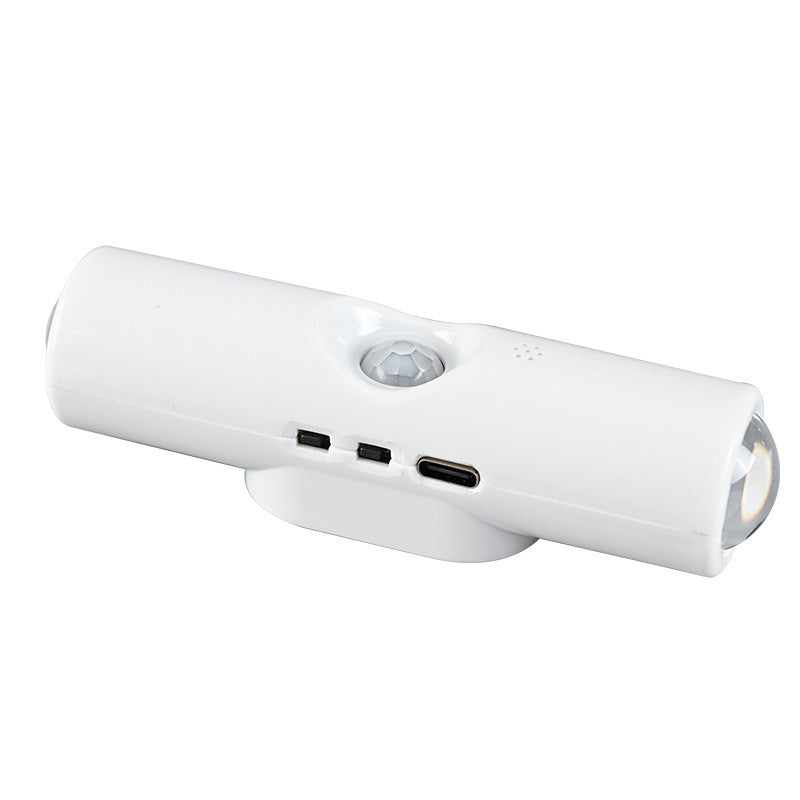 Smart Motion Sensor Atmosphere Night Light(RGB Color) - USB Rechargeable Projection Wall Lamp, High-End Minimalist Design for Home Decor