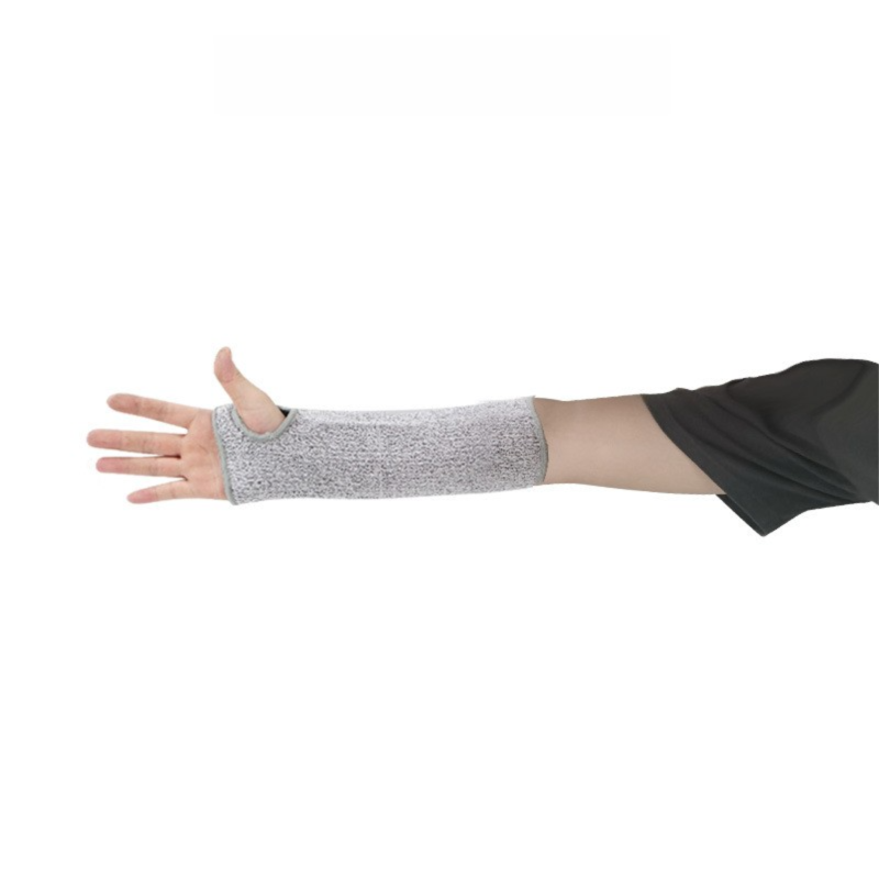 One-Pair 5 Level Cut-Resistant Arm Protection Sleeves(30CM) - Anti-Slash & Anti-Puncture Heavy Duty Safety Guard for Butchering & Construction