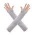 One-Pair 5 Level Cut-Resistant Arm Protection Sleeves(55CM) - Anti-Slash & Anti-Puncture Heavy Duty Safety Guard for Butchering & Construction