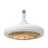 Yellow Quiet Remote LED Ceiling Fan Light with Aromatherapy Slot and Removable E27 Base Socket -  Timer & Dimmable & 3-Speed & 3-Color Temperature Adjustable
