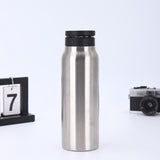 Sliver 24oz Stainless Steel Insulated Water Bottle With 90° Adjustable Vertical/Horizontal Magnetic Phone Holder - Ringo Style Magnetic Lid Sport Flask