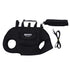 Black 4-in-1 Multi-Functional Pet Carrier Bag with Detachable Strap & 1.5M Traction Rope - Lightweight Breathable Travel Sling for Cats & Dogs - Sizes XL(Up to 11.5kg)