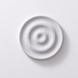 6-Pack Grey Instant Dry Diatomite Round Coaster Tray(10x10CM) - Ultra-Absorbent Bathroom Sink Caddy & Cup Mat