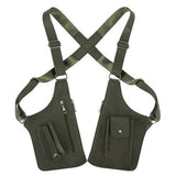 Army Green Multi-functional Expandable Men's Tactical Chest Rig Bag - Waterproof & Lightweight Retro Underarm Pack