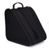 Black 3-Compartment Roller Skate Bag Breathable Mesh Ice Skate Carrier with Adjustable Shoulder Strap for Kids and Adults Australian Sports Accessories