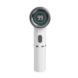 White Wireless Electric Cleaning Brush – Rechargeable, 3-Speed, IPX7 Waterproof with 5 Replaceable Brush Heads for Kitchen, Dishes & Deep Cleaning