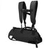 Black Multi-Functional Dog Carrier Backpack and Lift Harness for Hiking and Outdoor Use, Adjustable Breathable Pet Support Sling for Senior or Injured Large Dogs(Size: S)