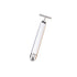 Sliver Electric T-Shape Facial Massage Bar Waterproof Gold Tone Beauty Roller for Daily Skincare and High Frequency Vibration