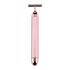 Rose Gold Electric T-Shape Facial Massage Bar Waterproof Gold Tone Beauty Roller for Daily Skincare and High Frequency Vibration