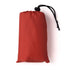 Red Extra Large Waterproof Beach Mat 1.8x2m Sand-free Portable Picnic Blanket 260g Lightweight for Australia Outdoor Camping