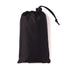 Black Extra Large Waterproof Beach Mat 1.8x2m Sand-free Portable Picnic Blanket 260g Lightweight for Australia Outdoor Camping
