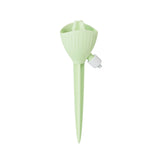 5-PCS Green Automatic Plant Watering Spikes with Adjustable Flow Control Universal Fit 5 Pack for Indoor and Outdoor Potted Plants Reliable Gardening Solution for Local Homes
