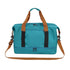Peacock blue Large Capacity Travel Duffel Bag for Women with Yoga Mat Holder and Shoe Compartment Water Resistant Weekend Bag Ideal for Local Gym and Travel Use