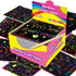 Red Rainbow Scratch Art Paper Notes 200 Sheets 2 Pack with Wooden Styluses for Kids DIY Drawing Mess-Free Creative Toy for Local Home and School Activities