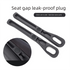 Black Car Seat Gap Filler Strip with Integrated Storage Slot Universal Interior Organizer for Mobile Phones and Keys Safety Solution for Local Drivers