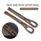 Brown Car Seat Gap Filler Strip with Integrated Storage Slot Universal Interior Organizer for Mobile Phones and Keys Safety Solution for Local Drivers