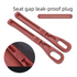 Red Car Seat Gap Filler Strip with Integrated Storage Slot Universal Interior Organizer for Mobile Phones and Keys Safety Solution for Local Drivers