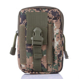 Jungle Digital Tactical Molle Waist Bag Waterproof Phone Pouch for 6 inch Smartphones Compact Large Capacity Belt Loop Organizer for Local Outdoor Adventurers