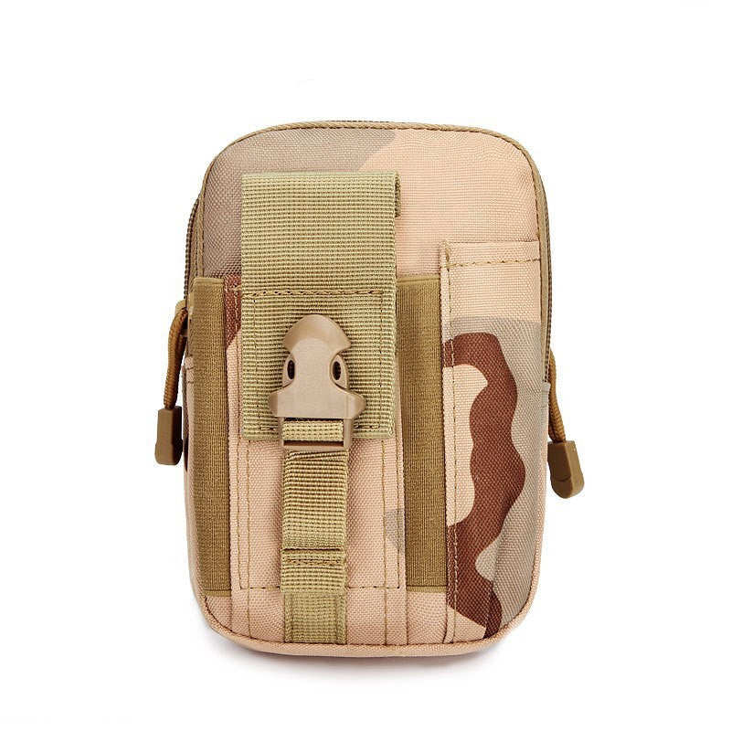 Sansha Camouflage Tactical Molle Waist Bag Waterproof Phone Pouch for 6 inch Smartphones Compact Large Capacity Belt Loop Organizer for Local Outdoor Adventurers