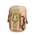 Sansha Camouflage Tactical Molle Waist Bag Waterproof Phone Pouch for 6 inch Smartphones Compact Large Capacity Belt Loop Organizer for Local Outdoor Adventurers
