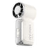 White Portable Mini Handheld Fan with 199-Speed Settings and Brushless Motor for Outdoor Use High Performance Cooling Solution Local Standard Fit