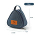 3-PCS Blue Triangular Insulated Lunch Bag with Food-Grade Aluminum Lining for Heat Preservation and Freshness, Ideal for Meals, Snacks, Eggs, and Milk on the Go