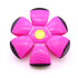 Rose red Transformable Dog Toy – Dual-Mode Bouncing Ball & Flying Disc for Interactive Play, Durable Chewing, and Mental Stimulation