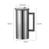 Grey 1.8L Stainless Steel Cold Water Pitcher – Large Capacity Jug for Coffee, Juice, and Beverages in Modern Kitchens