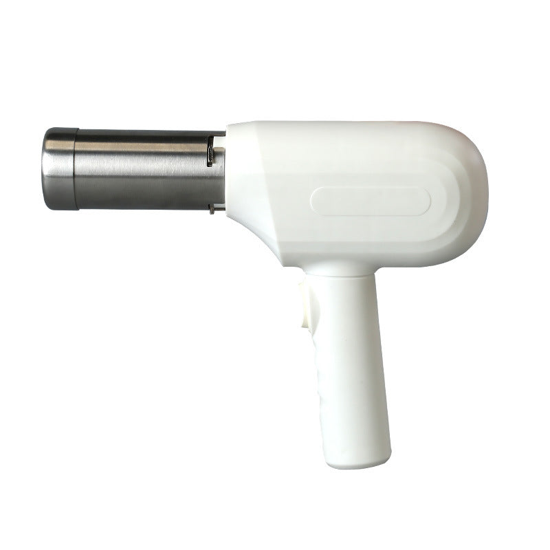 White Wireless Handheld Electric Pasta Maker – Rechargeable Dough Extruder with 5 Nozzles for Homemade Noodles, Spaghetti, Fettuccine & Sausage Stuffer, USB-C Charged