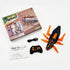 RC Wall Climbing Cockroach Toy Realistic Anti-Gravity Remote Control Bug 360 Stunt Rotation Rechargeable Prank Gift for Kids