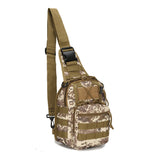 Tactical Sling Bag Desert Digital Camo 600D Waterproof Crossbody Backpack MOLLE EDC Shoulder Pack for Outback Hiking